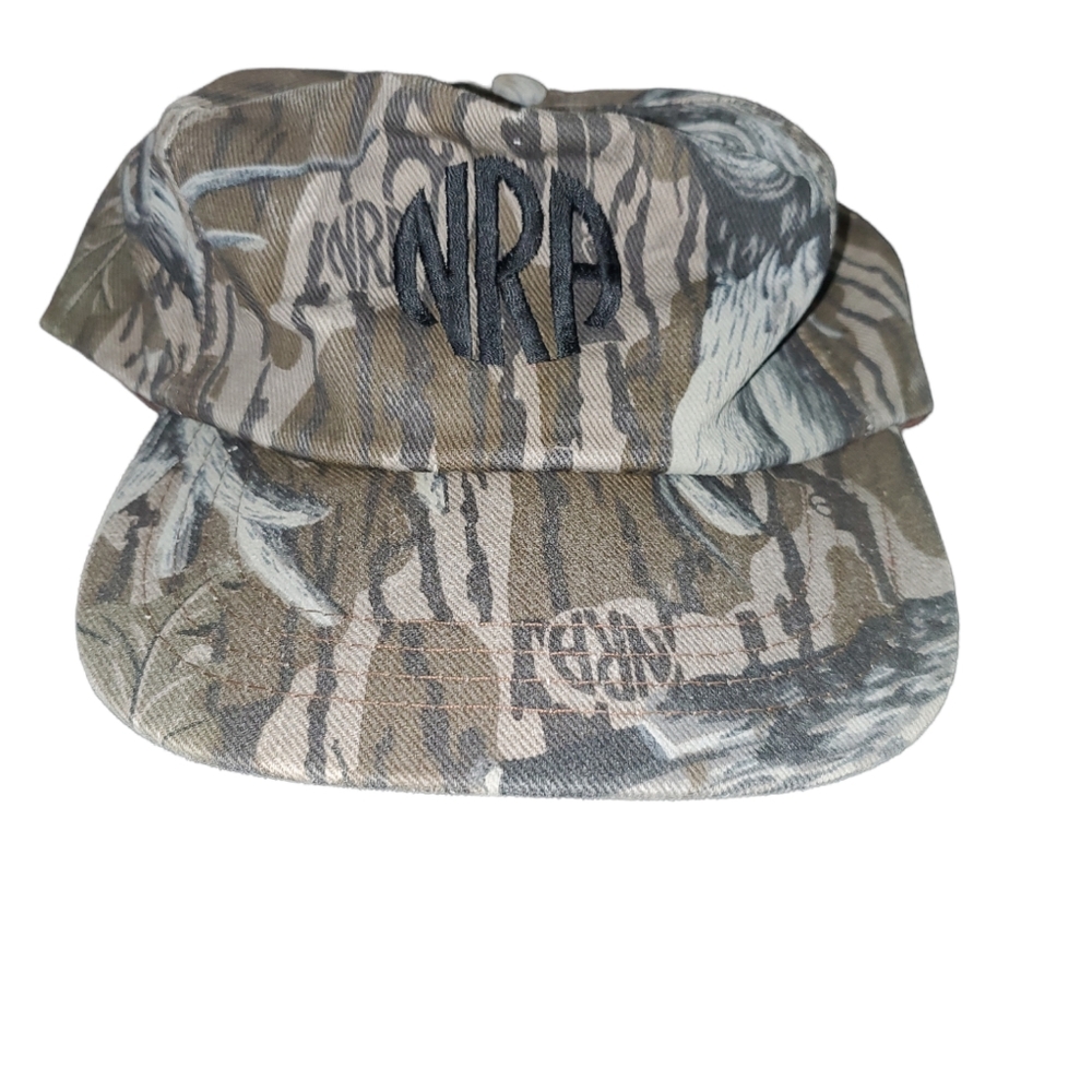 Vintage Mossy Oak Treestand NRA hat